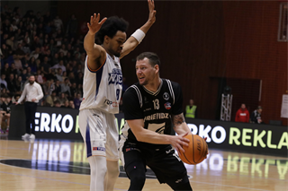 20. kolo Tipos SBL: BC Prievidza - Spišskí Rytieri 94:61 (Ladislav Szibilla)