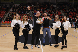 20. kolo Tipos SBL: BC Prievidza - Spišskí Rytieri 94:61 (Ladislav Szibilla)
