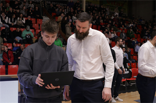 20. kolo Tipos SBL: BC Prievidza - Spišskí Rytieri 94:61 (Ladislav Szibilla)