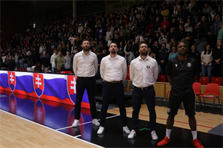 20. kolo Tipos SBL: BC Prievidza - Spišskí Rytieri 94:61 (Ladislav Szibilla)