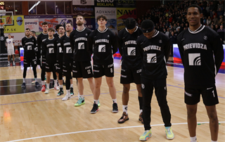 20. kolo Tipos SBL: BC Prievidza - Spišskí Rytieri 94:61 (Ladislav Szibilla)