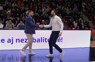 20. kolo Tipos SBL: BC Prievidza - Spišskí Rytieri 94:61 (Ladislav Szibilla)