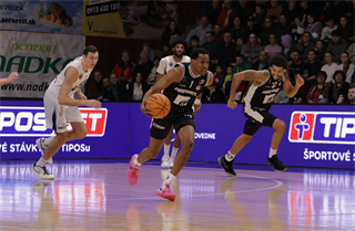 20. kolo Tipos SBL: BC Prievidza - Spišskí Rytieri 94:61 (Ladislav Szibilla)