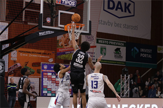 20. kolo Tipos SBL: BC Prievidza - Spišskí Rytieri 94:61 (Ladislav Szibilla)