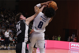 20. kolo Tipos SBL: BC Prievidza - Spišskí Rytieri 94:61 (Ladislav Szibilla)