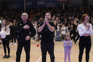 20. kolo Tipos SBL: BC Prievidza - Spišskí Rytieri 94:61 (Ladislav Szibilla)