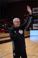 20. kolo Tipos SBL: BC Prievidza - Spišskí Rytieri 94:61 (Vladimír Králik)