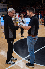 20. kolo Tipos SBL: BC Prievidza - Spišskí Rytieri 94:61 (Vladimír Králik)