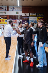 20. kolo Tipos SBL: BC Prievidza - Spišskí Rytieri 94:61 (Vladimír Králik)