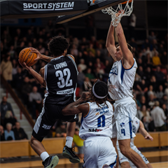 20. kolo Tipos SBL: BC Prievidza - Spišskí Rytieri 94:61 (Vladimír Králik)