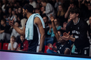20. kolo Tipos SBL: BC Prievidza - Spišskí Rytieri 94:61 (Vladimír Králik)
