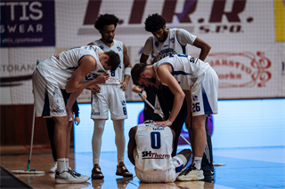 20. kolo Tipos SBL: BC Prievidza - Spišskí Rytieri 94:61 (Vladimír Králik)