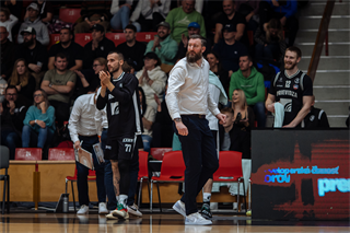 20. kolo Tipos SBL: BC Prievidza - Spišskí Rytieri 94:61 (Vladimír Králik)