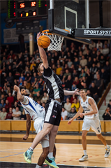 20. kolo Tipos SBL: BC Prievidza - Spišskí Rytieri 94:61 (Vladimír Králik)