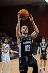 20. kolo Tipos SBL: BC Prievidza - Spišskí Rytieri 94:61 (Vladimír Králik)
