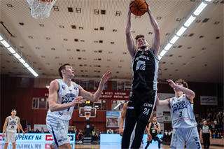 20. kolo Tipos SBL: BC Prievidza - Spišskí Rytieri 94:61 (Vladimír Králik)