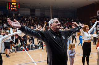 20. kolo Tipos SBL: BC Prievidza - Spišskí Rytieri 94:61 (Vladimír Králik)