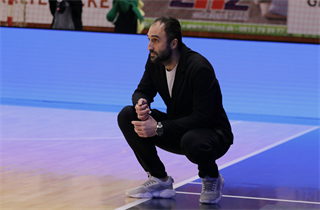 22. kolo Tipos SBL: BC Prievidza - MBK Handlová 100:85 (Ladislav Szibilla)
