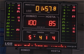 22. kolo Tipos SBL: BC Prievidza - MBK Handlová 100:85 (Ladislav Szibilla)