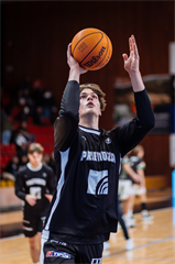 22. kolo Tipos SBL: BC Prievidza - MBK Handlová 100:85 (Vladimír Králik)