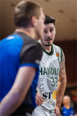 22. kolo Tipos SBL: BC Prievidza - MBK Handlová 100:85 (Vladimír Králik)