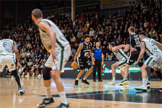 22. kolo Tipos SBL: BC Prievidza - MBK Handlová 100:85 (Vladimír Králik)