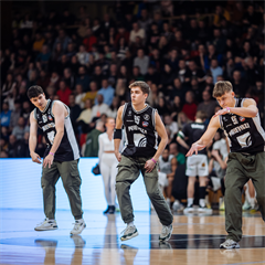 22. kolo Tipos SBL: BC Prievidza - MBK Handlová 100:85 (Vladimír Králik)