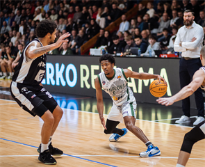 22. kolo Tipos SBL: BC Prievidza - MBK Handlová 100:85 (Vladimír Králik)