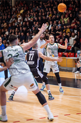 22. kolo Tipos SBL: BC Prievidza - MBK Handlová 100:85 (Vladimír Králik)