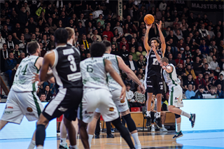 22. kolo Tipos SBL: BC Prievidza - MBK Handlová 100:85 (Vladimír Králik)
