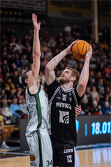 22. kolo Tipos SBL: BC Prievidza - MBK Handlová 100:85 (Vladimír Králik)