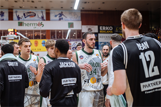22. kolo Tipos SBL: BC Prievidza - MBK Handlová 100:85 (Vladimír Králik)