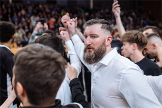 22. kolo Tipos SBL: BC Prievidza - MBK Handlová 100:85 (Vladimír Králik)
