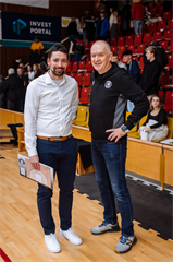 22. kolo Tipos SBL: BC Prievidza - MBK Handlová 100:85 (Vladimír Králik)
