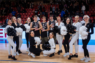 22. kolo Tipos SBL: BC Prievidza - MBK Handlová 100:85 (Vladimír Králik)