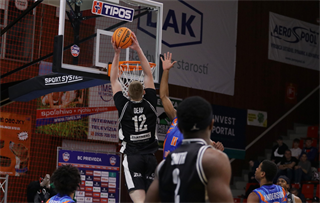 24. kolo Tipos SBL: BC Prievidza - BKM Lučenec 113:64 (Ladislav Szibilla)