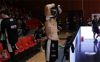 24. kolo Tipos SBL: BC Prievidza - BKM Lučenec 113:64 (Ladislav Szibilla)