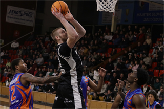 24. kolo Tipos SBL: BC Prievidza - BKM Lučenec 113:64 (Ladislav Szibilla)