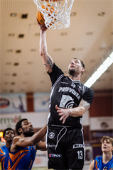 24. kolo Tipos SBL: BC Prievidza - BKM Lučenec 113:64 (Vladimír Králik)