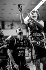 24. kolo Tipos SBL: BC Prievidza - BKM Lučenec 113:64 (Vladimír Králik)