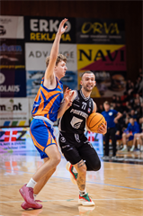 24. kolo Tipos SBL: BC Prievidza - BKM Lučenec 113:64 (Vladimír Králik)