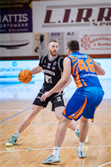 24. kolo Tipos SBL: BC Prievidza - BKM Lučenec 113:64 (Vladimír Králik)