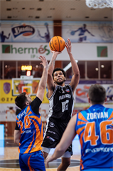 24. kolo Tipos SBL: BC Prievidza - BKM Lučenec 113:64 (Vladimír Králik)