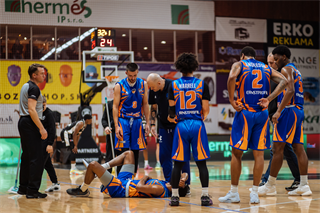 24. kolo Tipos SBL: BC Prievidza - BKM Lučenec 113:64 (Vladimír Králik)