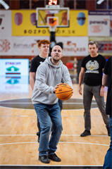 24. kolo Tipos SBL: BC Prievidza - BKM Lučenec 113:64 (Vladimír Králik)