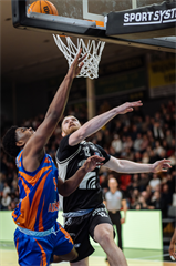 24. kolo Tipos SBL: BC Prievidza - BKM Lučenec 113:64 (Vladimír Králik)