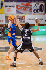 24. kolo Tipos SBL: BC Prievidza - BKM Lučenec 113:64 (Vladimír Králik)