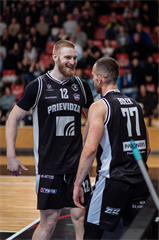 24. kolo Tipos SBL: BC Prievidza - BKM Lučenec 113:64 (Vladimír Králik)