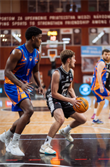 24. kolo Tipos SBL: BC Prievidza - BKM Lučenec 113:64 (Vladimír Králik)