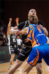 24. kolo Tipos SBL: BC Prievidza - BKM Lučenec 113:64 (Vladimír Králik)
